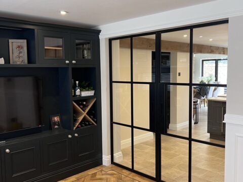 Crittall Style Steel Door Installation 1