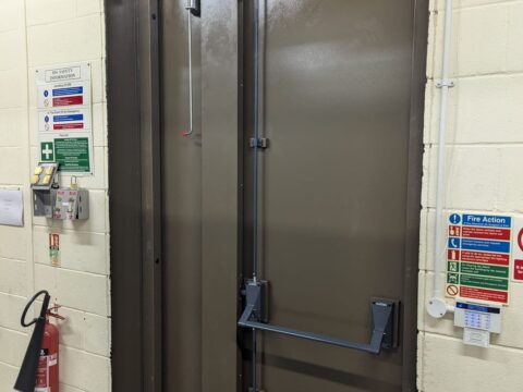 Flood Door Installation 3