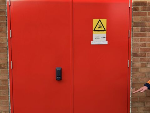 Flood Door Installation 8