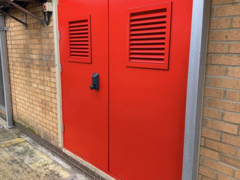Flood Door Installation 9