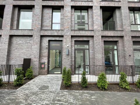 Steel Glazed Partition Installation 3